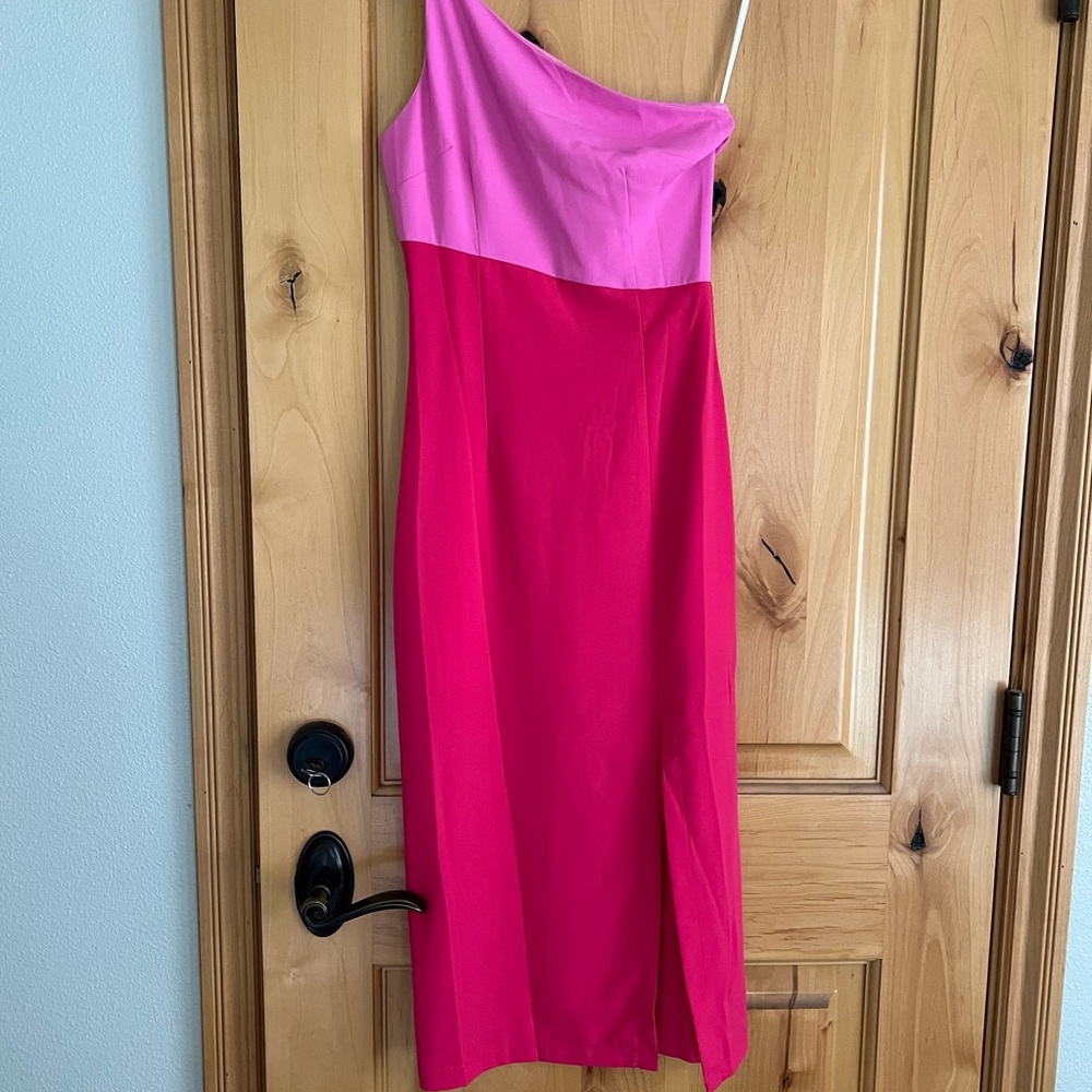 Petal and pup pink midi dress